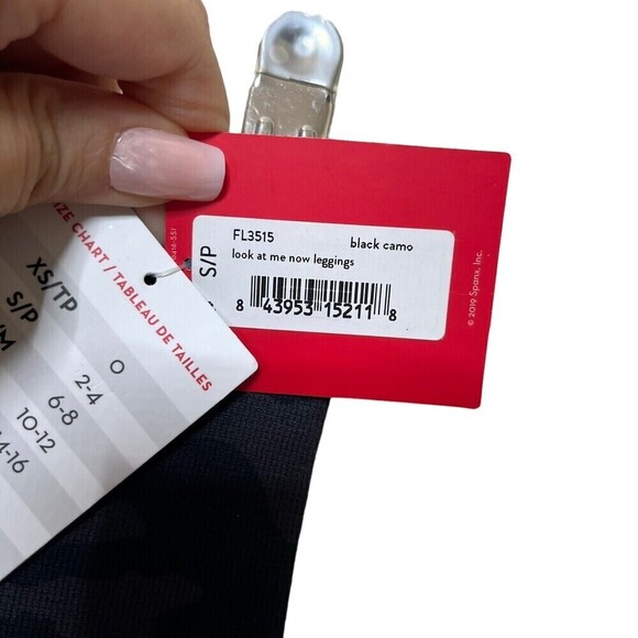 SPANX Camo Look At Me Now High Waist Seamless Legging Womens Size Small Revolve - Picture 11 of 11